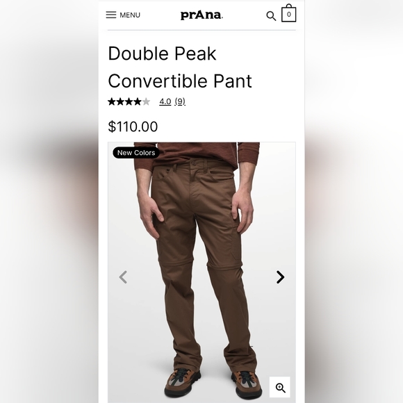 Prana Convertible Pants - Picture 7 of 7